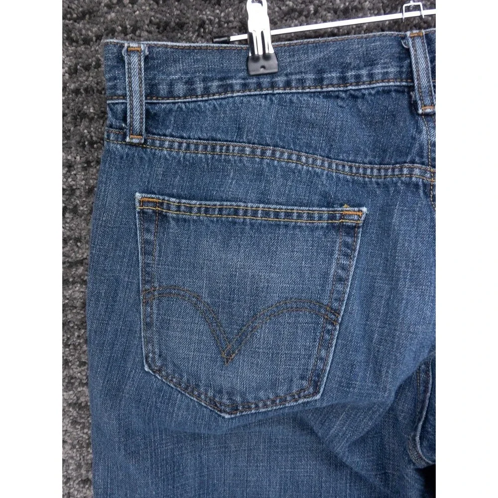 Levis 559 Jeans Mens 36x32 Actual 35x30 Blue Relaxed Straight 100% Cotton Denim